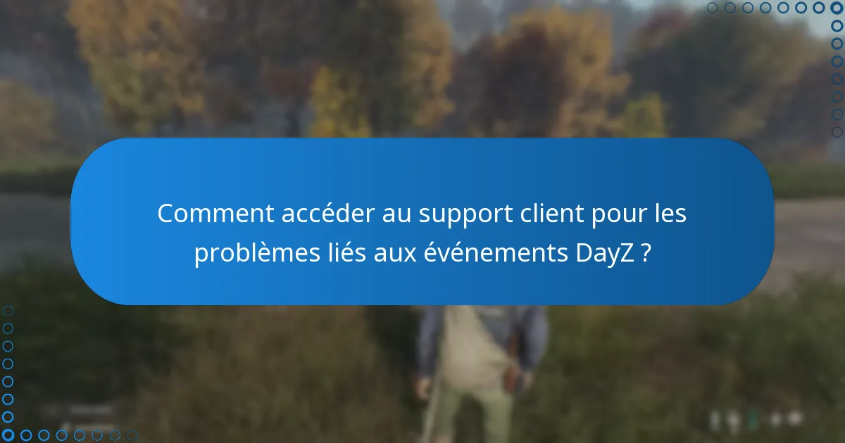 Comment les joueurs peuvent-ils suivre leur participation aux événements DayZ ?