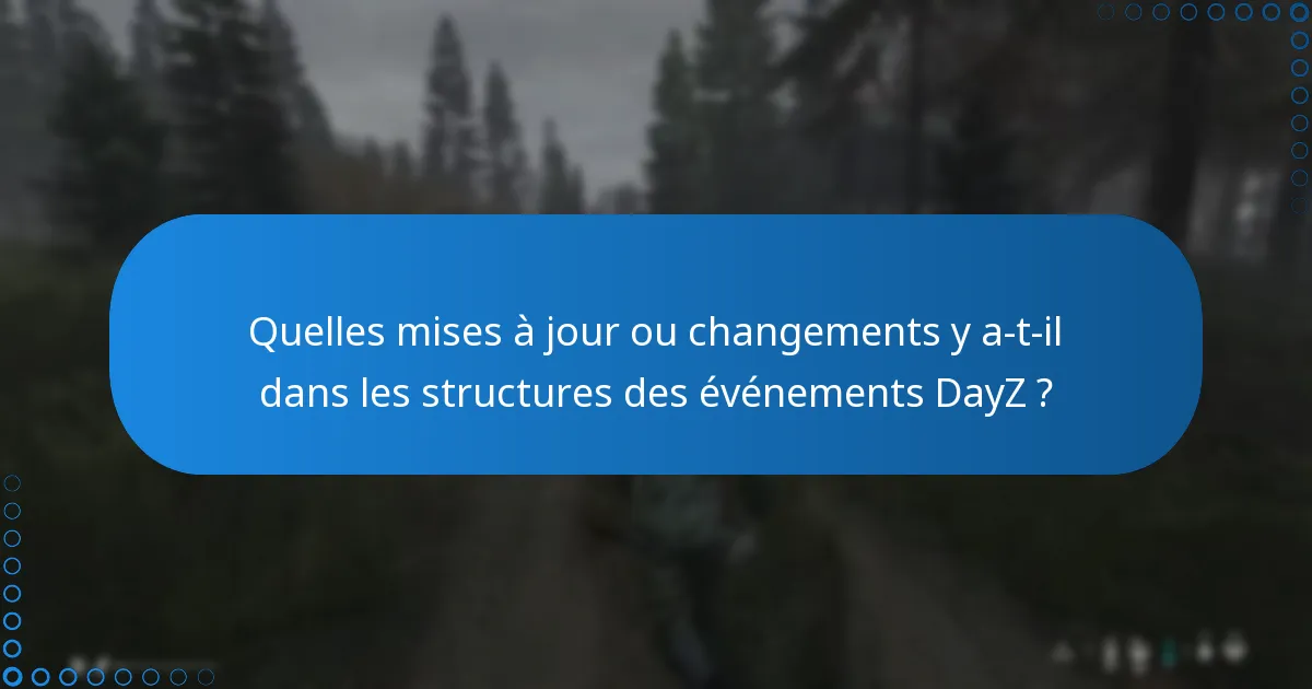 Quelles stratégies peuvent améliorer la participation aux événements DayZ ?